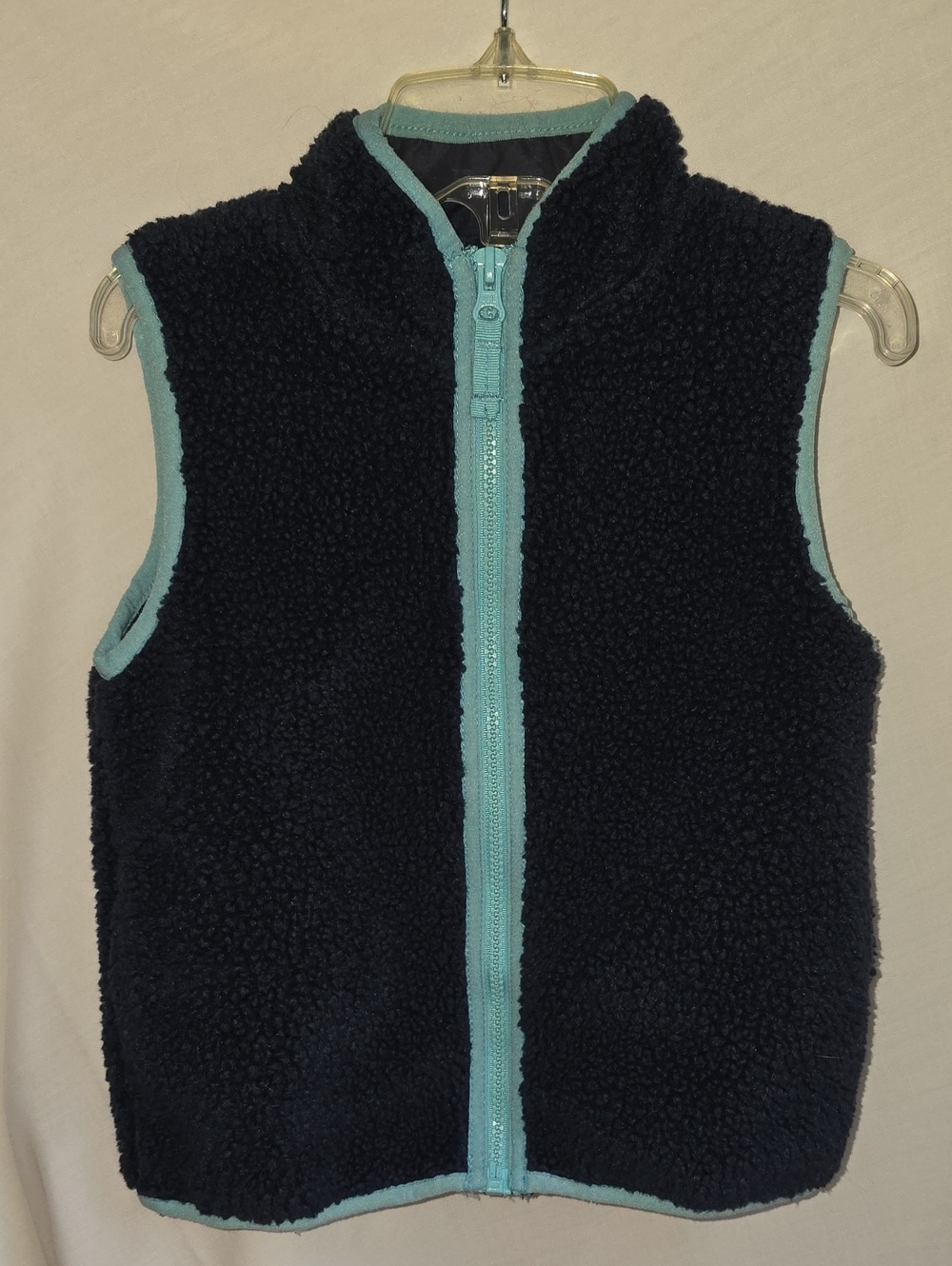 OshKosh B'gosh Navy Vest with Light Blue Trim